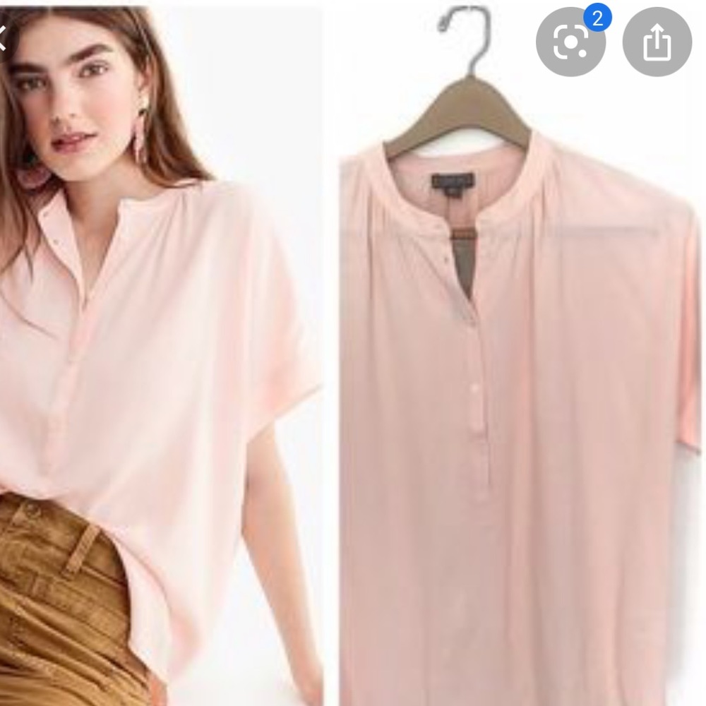 J. Crew Point Sur drapey popover - Picture 2 of 10